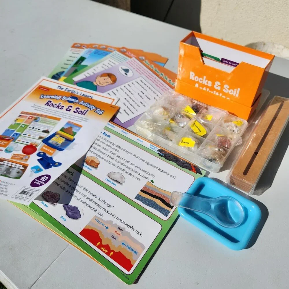 Lakeshore Educational Supplies Rocks and Soil Activity Science Curriculum Classr
